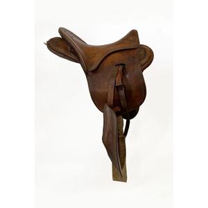 Selle de cheval en cuir véritable à prix de gros, douce et très confortable, absorbant la transpiration, durable, résistante à l'eau, selles anglaises - Product Image 4