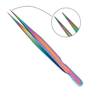 Lashes Tweezers Lashes <b>Applicator</b> Tweezer Private <b>Label</b> Eyelash Extension Tweezers - Product Image 3