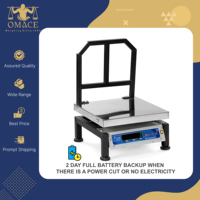 Taille personnalisée possible Balance de table numérique en acier inoxydable ACE Capacité de 50kg Précision de 5/10 grammes Garantie 1 an