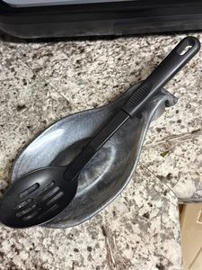 ชุดเซ็ตช้อนด้ามยาวทำมือด้ามยาวทำจากเรซินเซิฟเวอร์สลัดดีไซน์ใหม่ - Product Image 3