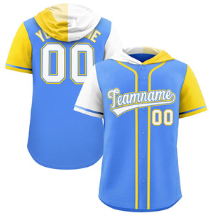 เสื้อเบสบอลผ้าโพลีเอสเตอร์แบบแห้งเร็วระบายอากาศได้ดีเสื้อเบสบอลสไตล์ล่าสุดผ้า100% - Product Image 4