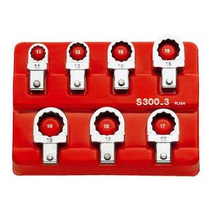 ชุดประแจวงแหวนแบบปลายเดียว ฟาคอม ชุดประแจหกเหลี่ยมคู่ 7 ชิ้น - Product Image 1