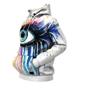 Vêtements à capuche pour hommes sublimation sweats à capuche respirants sublimation au prix de gros - Product Image 2