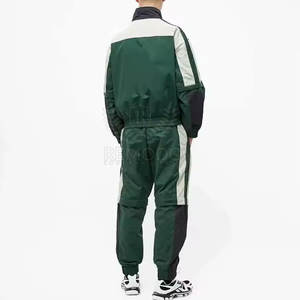 Conjunto Deportivo de Invierno 100% Algodón con Capucha, Chaqueta Cortavientos, Traje Deportivo para Hombre, Impresión de Logotipo Personalizado, Transpirable y de Secado Rápido - Product Image 2