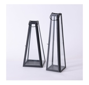 Top tendance conception unique à la main en métal couleur bougie lanterne décor prix de gros fournitures d'éclairage à la maison pour noël - Product Image 6