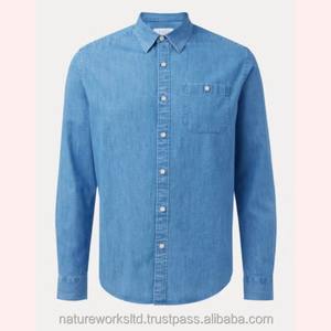 Chaqueta Bomber Unisex de Mezclilla con Logo Frontal, Nueva, Lavada, con Costuras en Contraste, Cierre de Cremallera y Solapa Recubierta - Product Image 5