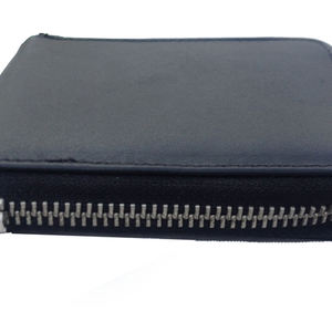 Cartera personalizada de cuero, regalo personalizado para hombre de novio, regalo para papá con cierre de cremallera, logotipo personalizable e impresión - Product Image 5