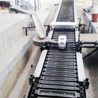 Convoyeur de coulée d'aluminium hybride IEC complet avec moules en fonte, commandes PLC et capteurs associés