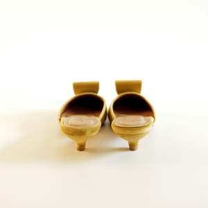 High Quality KMS Eco-Friendly Silicone Olive <b>Low</b>-<b>Heeled</b> <b>Sandals</b> for Elegant Sophisticated Style Handmade From Indonesia - Product Image 4