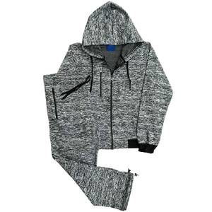 Sudadera y pantalones de chándal cálidos de lana suave para hombre - Product Image 4