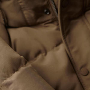 Abrigos largos acolchados con cierre de cremallera de talla grande superventas de invierno 2024, rellenos de plumón, transpirables con relleno de plumas, recién llegados - Product Image 4