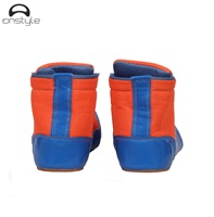 Bottes de lutte professionnelles Pro Grip Elite personnalisables en mesh avec empeigne en cuir véritable offrant une traction avancée sur tapis, été/hiver
