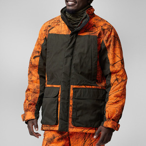 Chaqueta de Caza de Alta Visibilidad Color Naranja Fluorescente, Impermeable, Cortavientos, Térmica, Táctica, para Invierno, para Hombre - Product Image 4