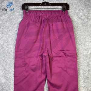 Nouvel ensemble d'uniformes médicaux pour femmes, en coton léger, hauts à manches courtes et pantalons, vêtements de travail pour la chirurgie médicale - Product Image 6