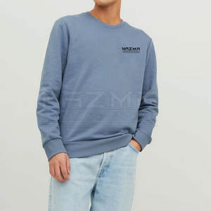 Sudaderas de Cuello Redondo de Color Sólido para Invierno - Sudadera Personalizada con Logotipo, de Alta Calidad, de Algodón y Poliéster, Transpirable, de Corte Regular - Product Image 3