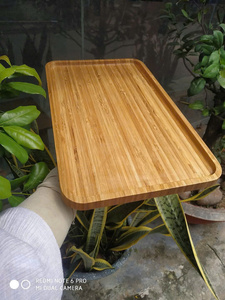 ถาดเสิร์ฟไม้ไผ่ทำมือจากเวียดนามจานทรงกลมที่เป็นมิตรต่อสิ่งแวดล้อมสำหรับจัดเก็บและตกแต่งอาหาร - Product Image 4