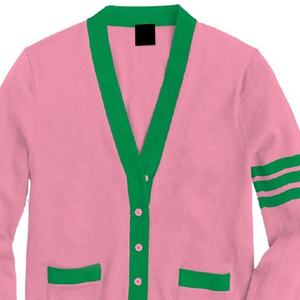 Universities knitted sweater coats for <b>ladies</b> slim fit women <b>long</b> <b>cardigans</b> women's knitted <b>Cardigan</b> with custom embroidery - Product Image 2