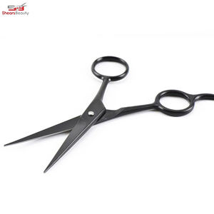 Tijeras de peluquero para diestros de acero inoxidable 4Cr13 de alta calidad profesional, colores personalizados para cortar el cabello, herramienta de belleza para adelgazar - Product Image 4