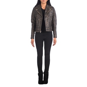 Chaqueta de cuero genuino Premium para mujer, venta al por mayor, hecha a medida, de alta calidad, ajuste clásico, moda de invierno 2026, chaqueta para hombre - Product Image 5