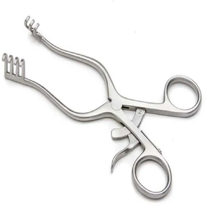 Retractor Manual Ajustable de Acero Inoxidable con Autobloqueo, Instrumento Ortopédico Veterinario, Certificado CE Clase I, 1 Año de Garantía - Product Image 1