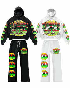 Vente chaude Survêtement personnalisé pour hommes Ensemble de jogging pour hommes Vêtement de sport - Product Image 1