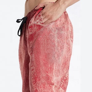 Pantalons de survêtement empilés pour hommes Fabrication ODM/OEM Vente en gros Personnalisation de l'impression de logo Pantalons de survêtement unis Jogging Pantalons de survêtement pour hommes - Product Image 5