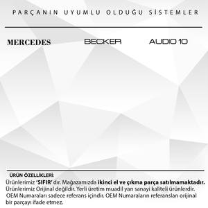 Botón de Radio para Mercedes Audio 10, Becker BE4400, BE4500, BE3210 - Product Image 2