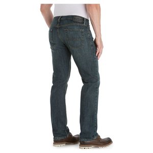 Noir Gris Denim Jeans Pantalon Hommes Automne Noir Bleu Foncé Straigh Hommes Jeans Pantalon Classique Caaual Coton Stretch Taille 40 42 44 - Product Image 2
