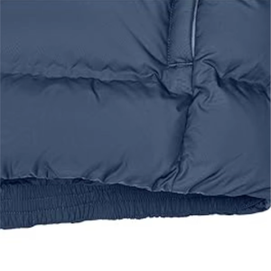 Nouvelle arrivée Veste matelassée imperméable à capuche pour homme 2025 Design personnalisable brillant matelassé à bulles Veste coupe-vent d'hiver - Product Image 4