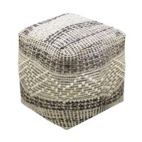 Pouf ottoman imprimé en coton fait main, antistatique, coussin de sol pour mariage, repose-pieds, siège, tabouret de décoration pour salon - Vente chaude