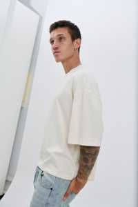 Fabricant sur mesure Cropped Boxy Fit Heavy 200 250 300g T-shirts Logo personnalisé 3d Graphic Y2K Streetwear T-shirts pour hommes - Product Image 2