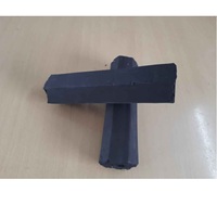 Meilleur prix pour briquettes de charbon de coco hexagonales fabriquées en Inde, faible MOQ pour soutenir les entrepreneurs et les startups