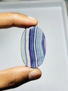 Pierre précieuse libre de forme libre de fluorite naturelle pour la fabrication de bijoux cristal de cabochon de fluorite de guérison au prix d'usine en gros - Product Image 2