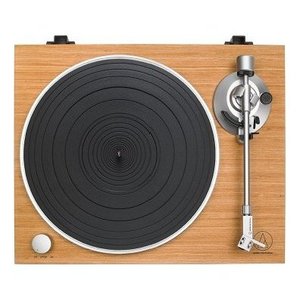 Tocadiscos MANUAL COMPLETAMENTE MANUAL Teak AT LPW30TK - Product Image 2