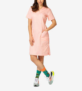 Mujeres Hospital Uniformes Scrubs Falda Medias Mangas Vestido \ Algodón Poliéster Médico Scrubs Vestidos - Product Image 1