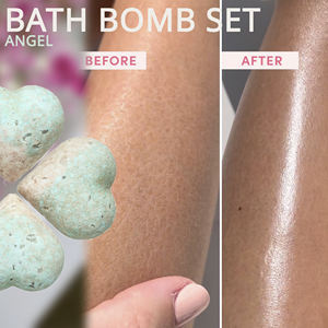 Set de Regalo de Bombas de Baño Hidratantes y Nutritivas Hechas a Mano con Aroma a Ángel, Ecológicas, de Marca Privada, al por Mayor, Hechas en la UE - Product Image 3