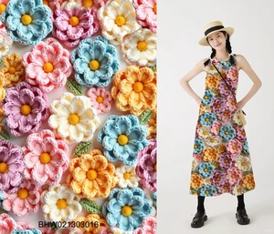 Venta al por mayor 2025 nueva moda personalizada Impresión digital viscosa Popline tela 100% rayón 30s 40s prendas vestidos ropa de dormir niñas liso - Product Image 4