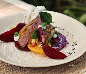 Premium Sustainable <b>Bamboo</b> 7 Inches <b>Disposable</b> Round <b>Plates</b> Palm Leaf Wedding Dinnerware Eco-Friendly Tableware <b>Plates</b> 2025 - Product Image 2