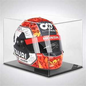 Elegant Modern Acrylic Helmet <b>Display</b> <b>Box</b> Premium for for Collectible Helmets Sports Memorabilia Recyclable - Product Image 2