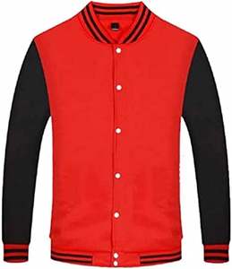 เสื้อแจ็คเก็ตเลตเตอร์แมนผู้ชายสำหรับฤดูหนาว ให้ความอบอุ่น สวมใส่สบาย คอตั้ง ปักโลโก้ด้านหน้า กันลม ระบายอากาศได้ดี แห้งเร็ว คุณภาพสูง เป็นมิตรกับสิ่งแวดล้อม - Product Image 1