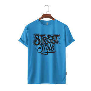 เสื้อยืดคอกลมสีพื้นสำหรับผู้ชาย ปี 2026 ผ้าฝ้าย 100% ถักอย่างดี พิมพ์ลายซิลค์สกรีน ทรงปกติ เป็นมิตรกับสิ่งแวดล้อม รับผลิตแบบ OEM - Product Image 6