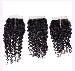 Remy Mongolian Kinky Curly Frontals Extensiones de cabello humano natural lujoso para textura audaz - Product Image 4