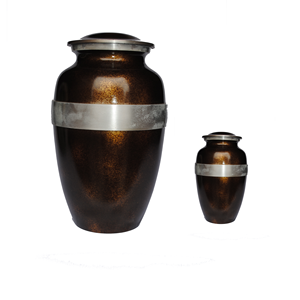 Columbarium Metal <b>Large</b> Decorative American Style Waterproof Funeral Cremation <b>Urn</b> with Keepsake for Human Ashes Printed <b>Urns</b> - Product Image 1