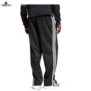 Vente en gros de pantalons de sport gothiques coupe-vent 300gsm pour hommes pantalons de sport pour hommes 40% en nylon léger jambe large droite décontracté Mid Streetwear ample - Product Image 5