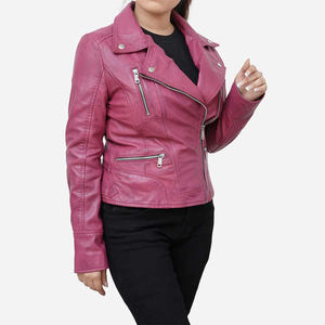 Chaqueta de Cuero de Piel de Oveja 100% Pura, Calidad Superior, Impermeable, Tejida, de Secado Rápido para Mujer, Servicio Personalizado OEM - Product Image 4
