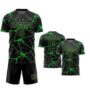 Best Quality Durable Sublimation Printing Soccer Wear Automated Cutting Adults' <b>Shirts</b> Tops for Football and Soccer Jersey - Product Image 6