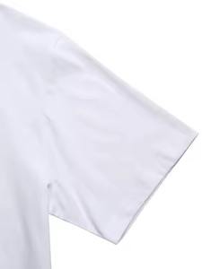 เสื้อยืดผู้ชาย เสื้อยืดผ้าคอตตอนหนานุ่มทรงโอเวอร์ไซส์ สไตล์วินเทจ ซักแล้ว น้ำหนัก 230 กรัม รับสกรีนลายตามสั่ง - Product Image 4