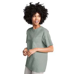 Loose Fit Casual Mujer Cuello redondo Camiseta de manga corta - Product Image 1