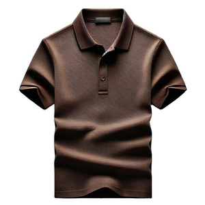 Increíble camiseta Polo de tela de Punto ligero de secado rápido de talla grande manga corta patrón sólido único estampado logotipos Camisetas De Fitness - Product Image 2