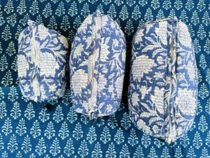 Kantha ผ้าคอตตอนพิมพ์ลายดอกไม้, ผ้าฝ้ายพิมพ์ลายดอกไม้ซิปทนทานเป็นมิตรกับสิ่งแวดล้อม - Product Image 6